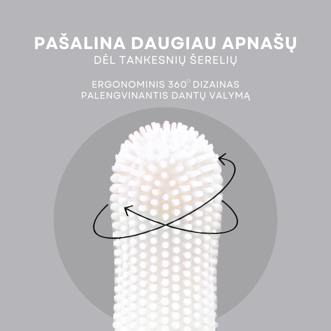 Pawise antpirštis dantims valyti 2 vnt.