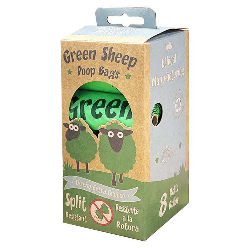 Green sheep - suyrantys maišeliai ekskrementams - 120 vnt.
