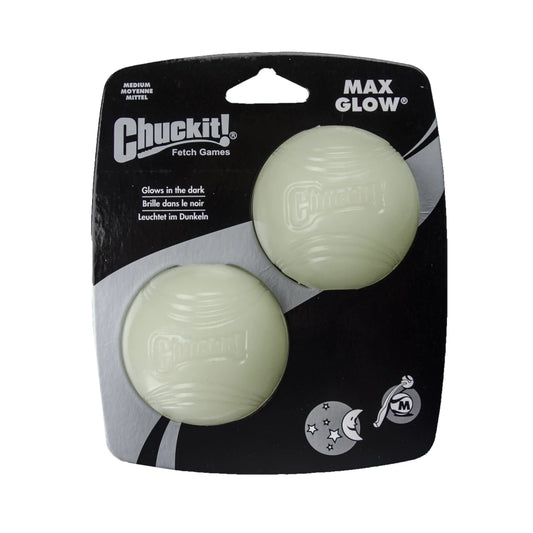 Tamsoje šviečianis kamuoliukas - Chuckit Max Glow