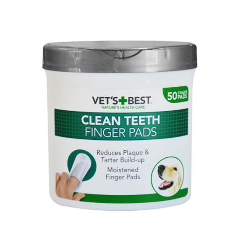 VET‘S BEST CLEAN TEETH DANTŲ VALYMO SERVETĖLĖS, 50 vnt.