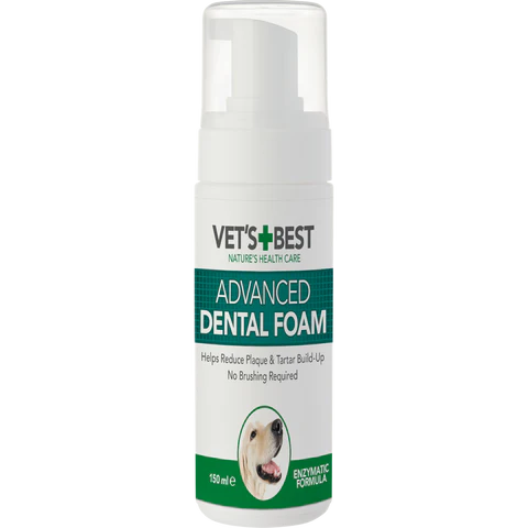 VET'S BEST DANTŲ VALYMO PUTOS, 150ml
