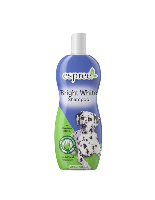 ESPREE Bright White šampūnas baltam kailiui (355ml)