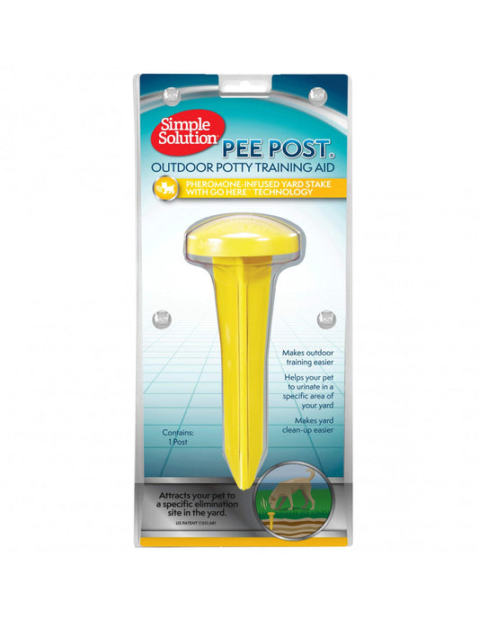 SIMPLE SOLUTION PEE POST Šlapinimosi vietą lauke parodantis stovas